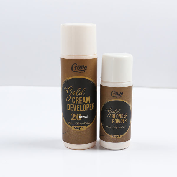 Skin Polisher with Volume 20 & Blonder Powder