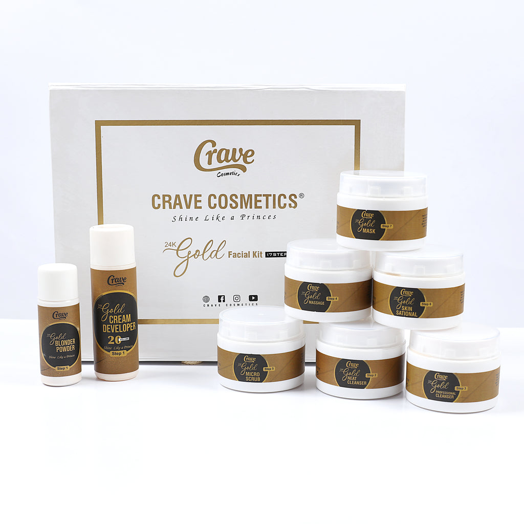 24k Gold Facial Kit (7 Steps)