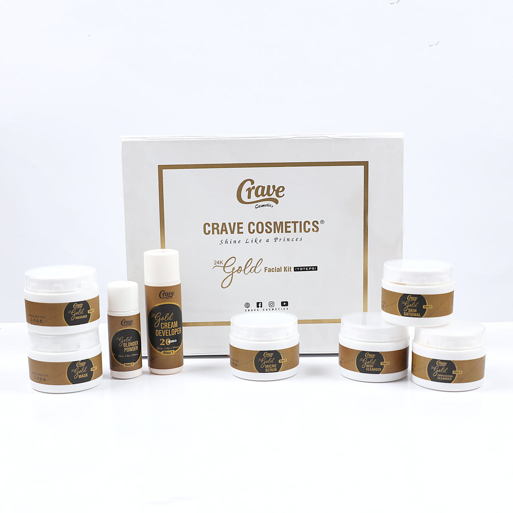 24k Gold Facial Kit (7 Steps)